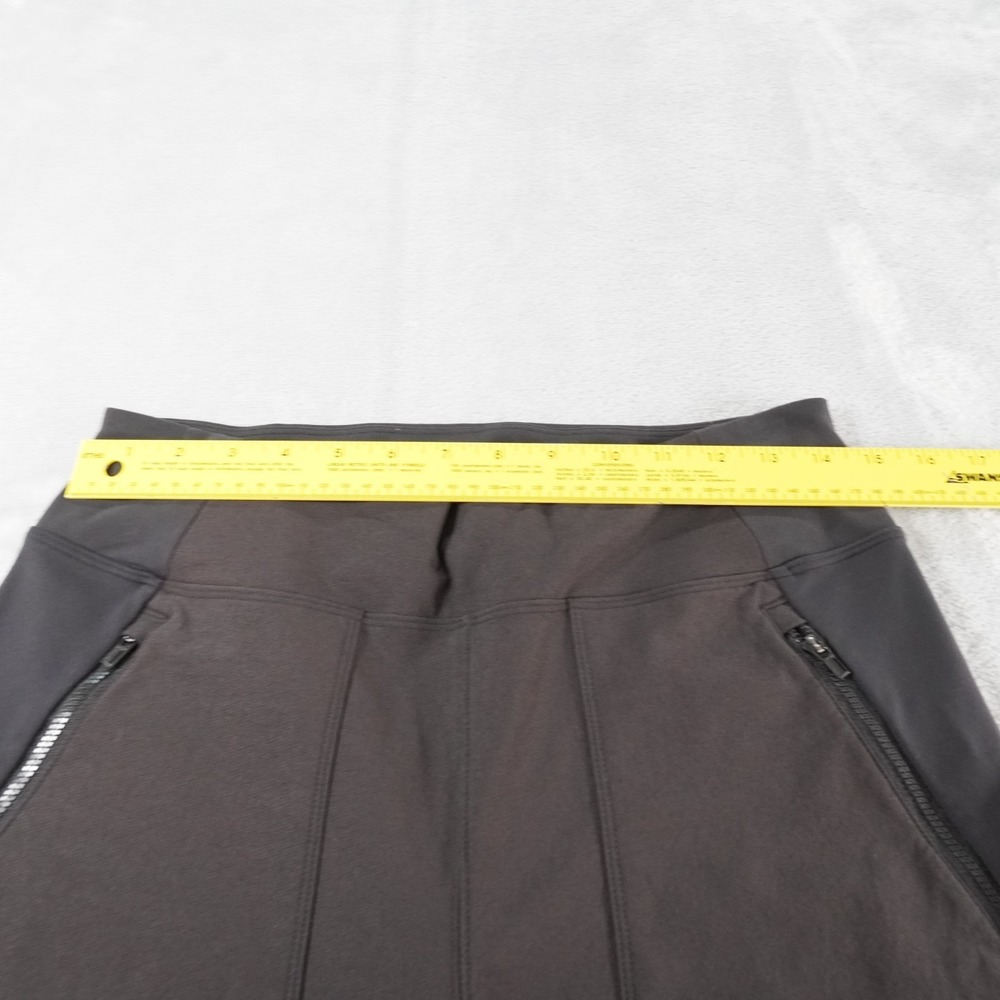 Athleta Headlands Hybrid Cargo II Tight Legging 12 Black Zip Pockets Hiking Pant - Picture 5 of 11